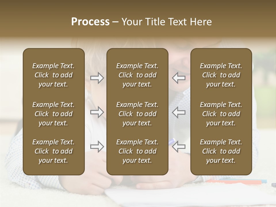 Adult Happiness Happy PowerPoint Template
