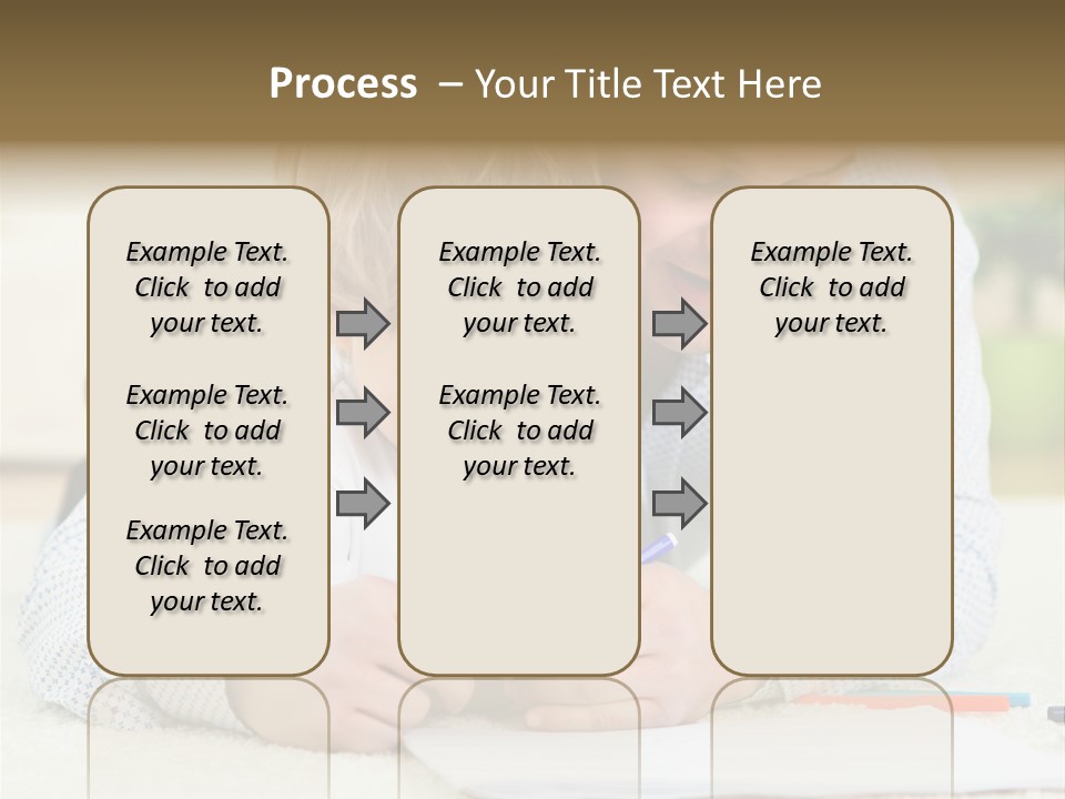 Adult Happiness Happy PowerPoint Template