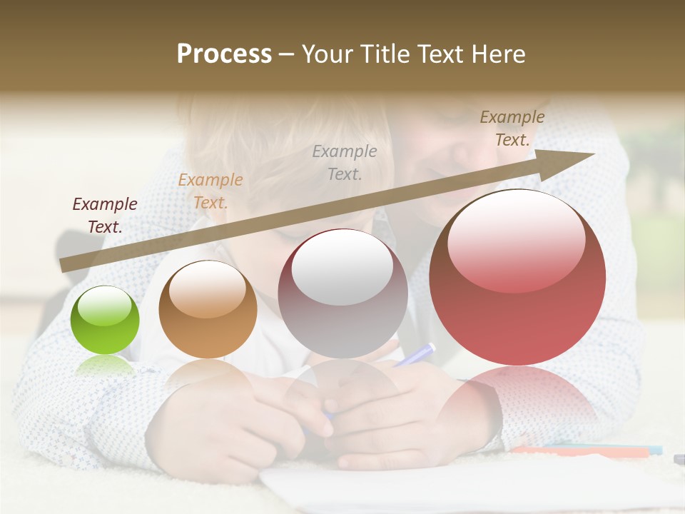 Adult Happiness Happy PowerPoint Template