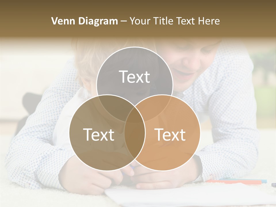 Adult Happiness Happy PowerPoint Template