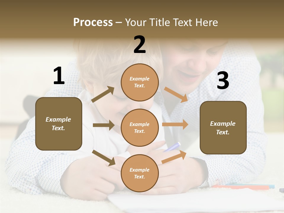 Adult Happiness Happy PowerPoint Template