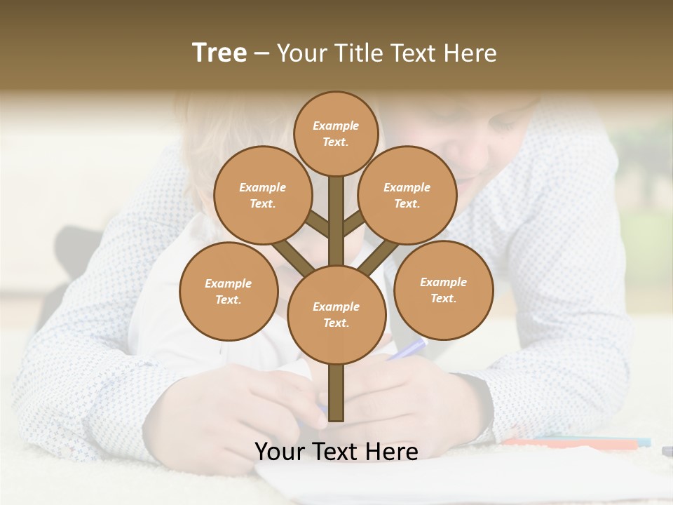 Adult Happiness Happy PowerPoint Template