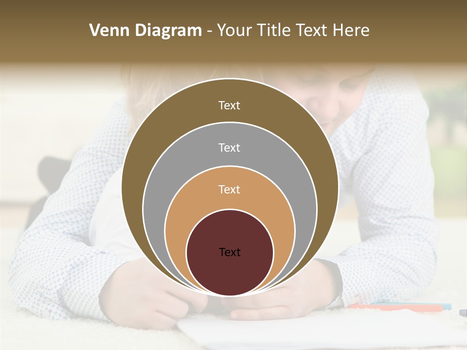 Adult Happiness Happy PowerPoint Template