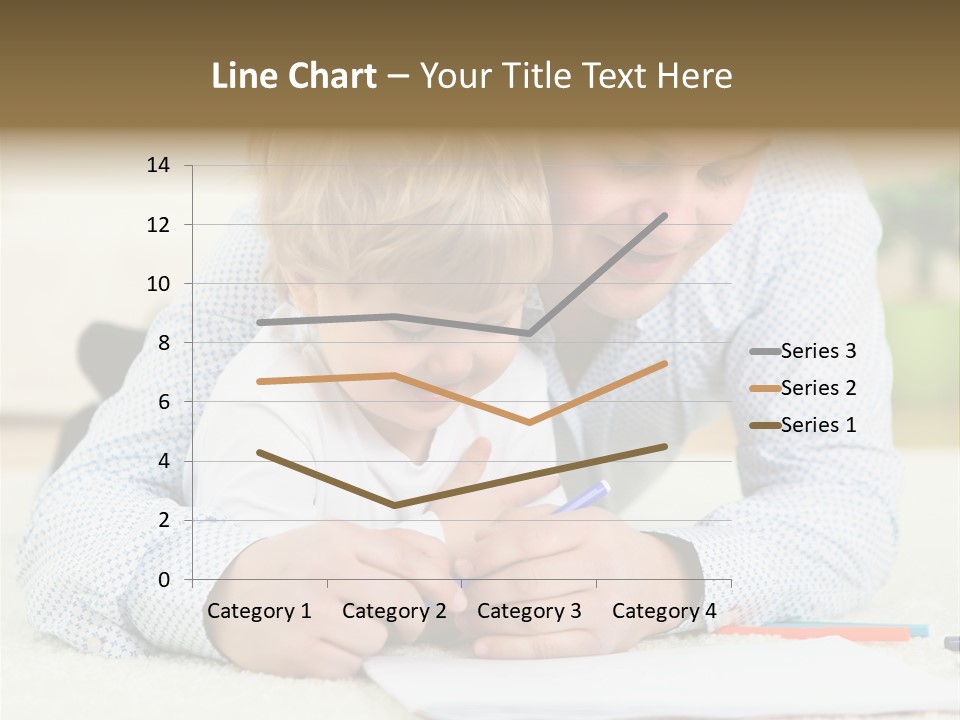 Adult Happiness Happy PowerPoint Template