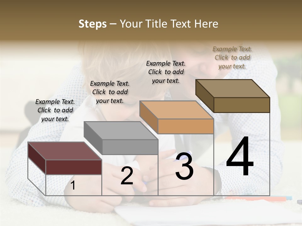 Adult Happiness Happy PowerPoint Template