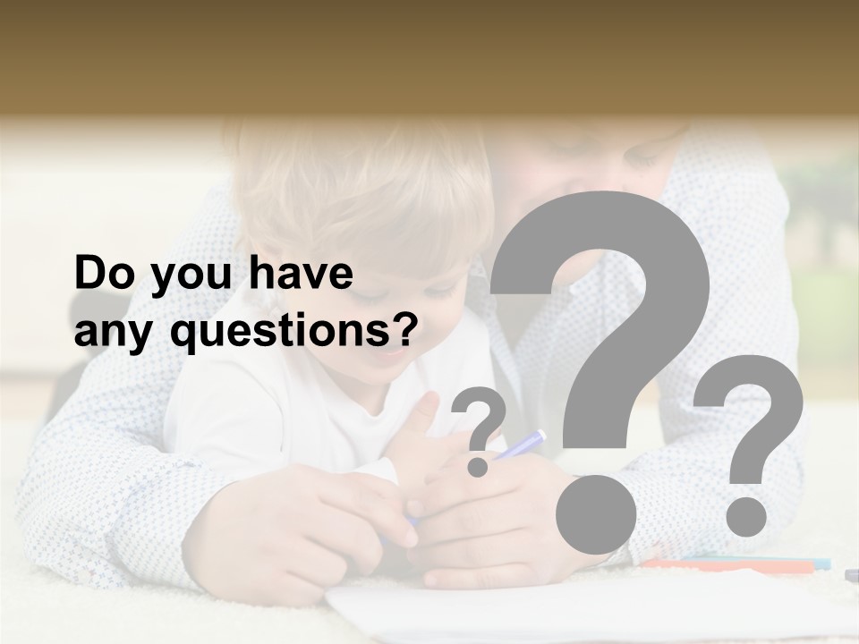 Adult Happiness Happy PowerPoint Template