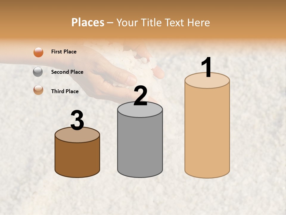 Gourmet Closeup Grained PowerPoint Template