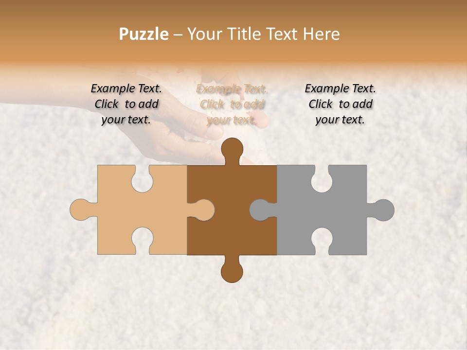 Gourmet Closeup Grained PowerPoint Template