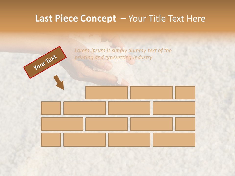 Gourmet Closeup Grained PowerPoint Template