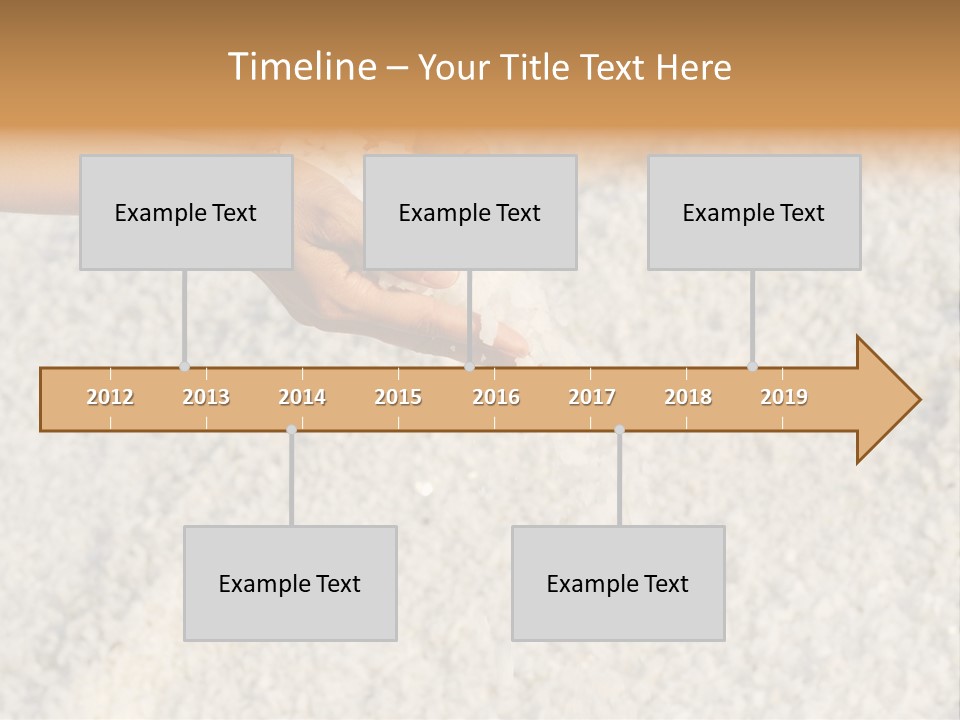 Gourmet Closeup Grained PowerPoint Template