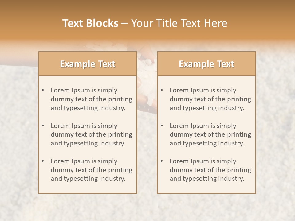 Gourmet Closeup Grained PowerPoint Template