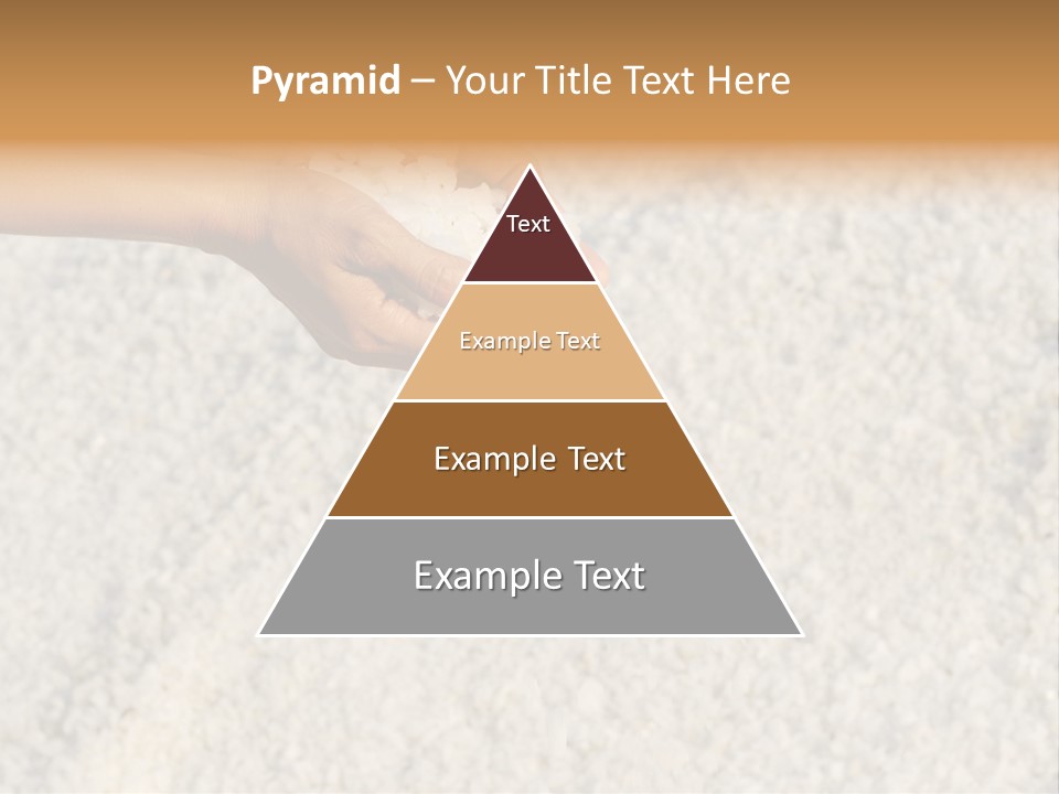 Gourmet Closeup Grained PowerPoint Template