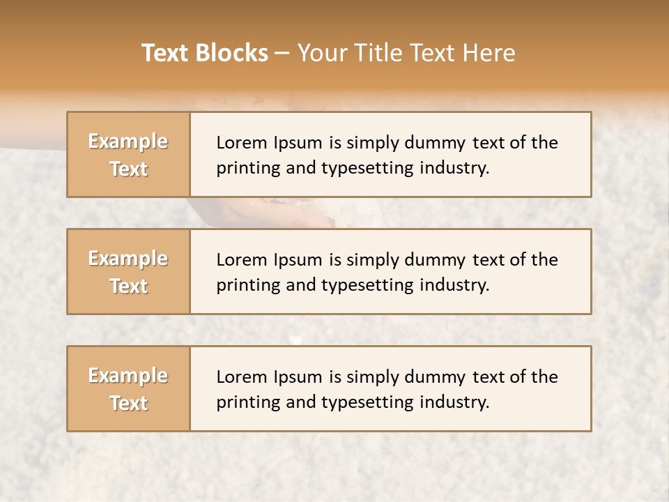 Gourmet Closeup Grained PowerPoint Template