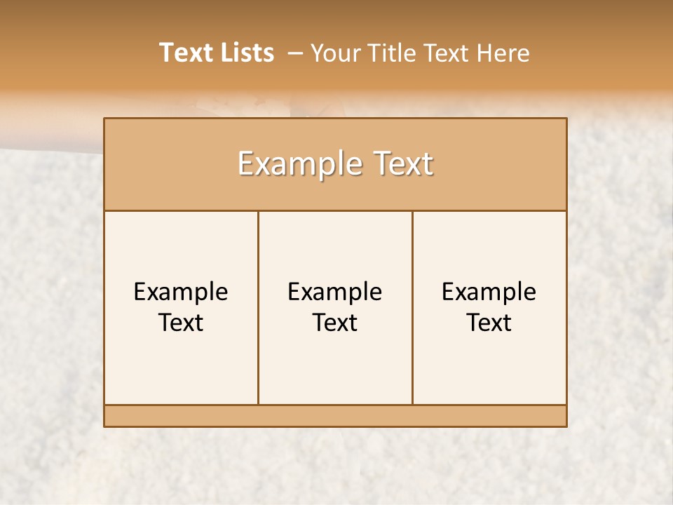 Gourmet Closeup Grained PowerPoint Template