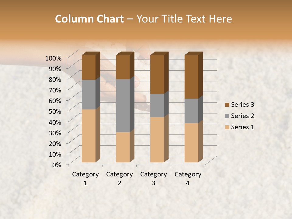 Gourmet Closeup Grained PowerPoint Template