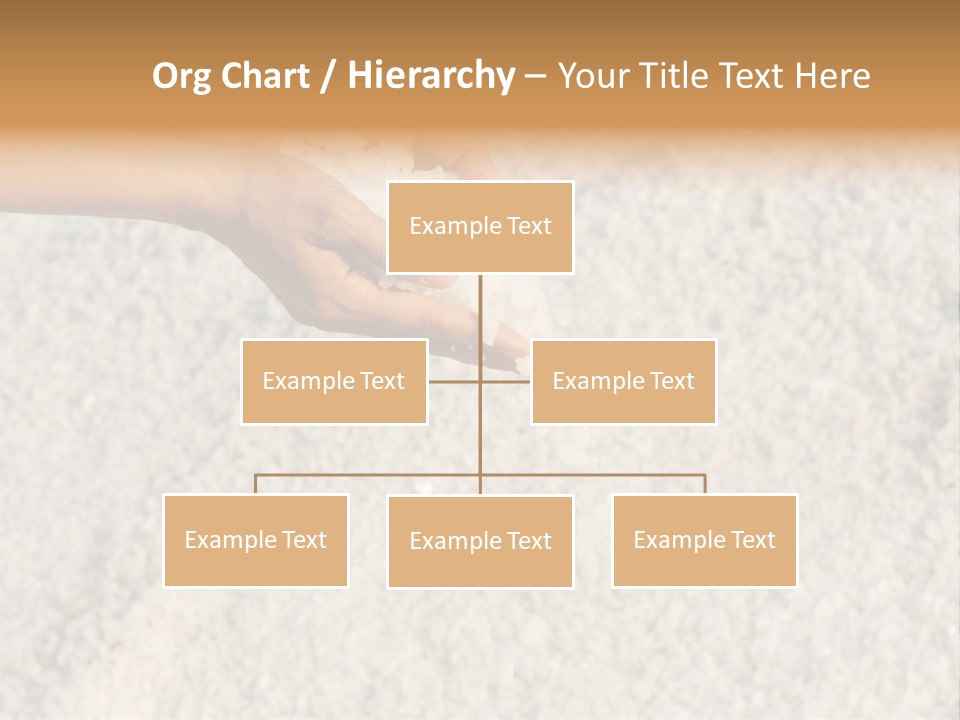 Gourmet Closeup Grained PowerPoint Template