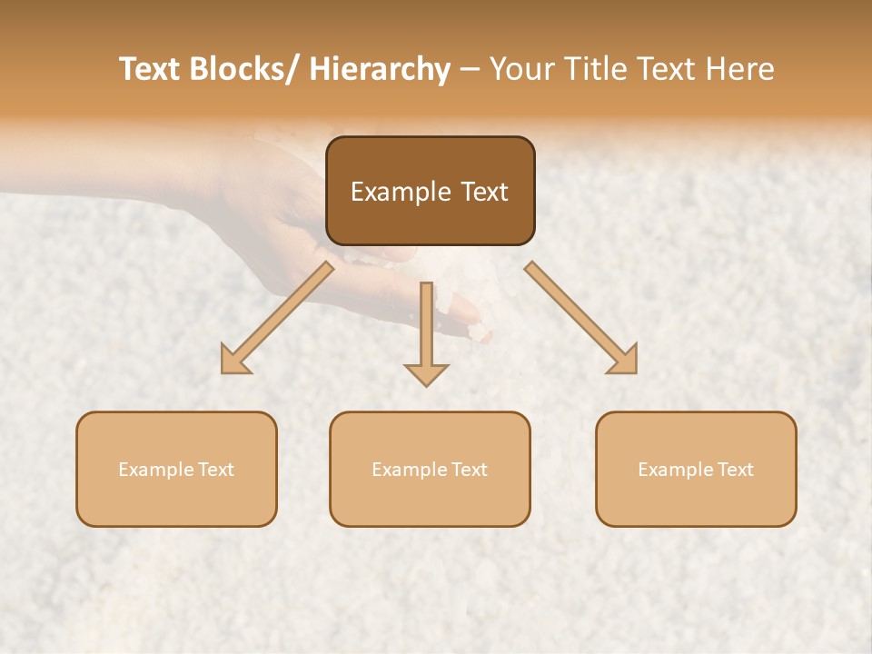 Gourmet Closeup Grained PowerPoint Template