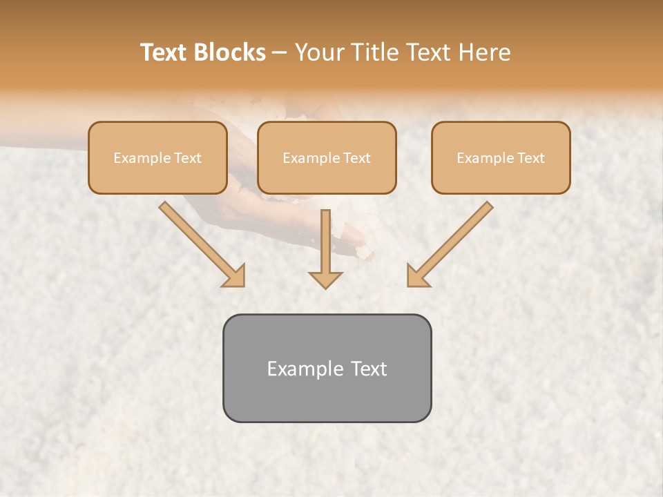 Gourmet Closeup Grained PowerPoint Template