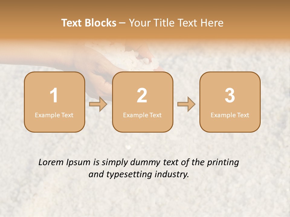 Gourmet Closeup Grained PowerPoint Template