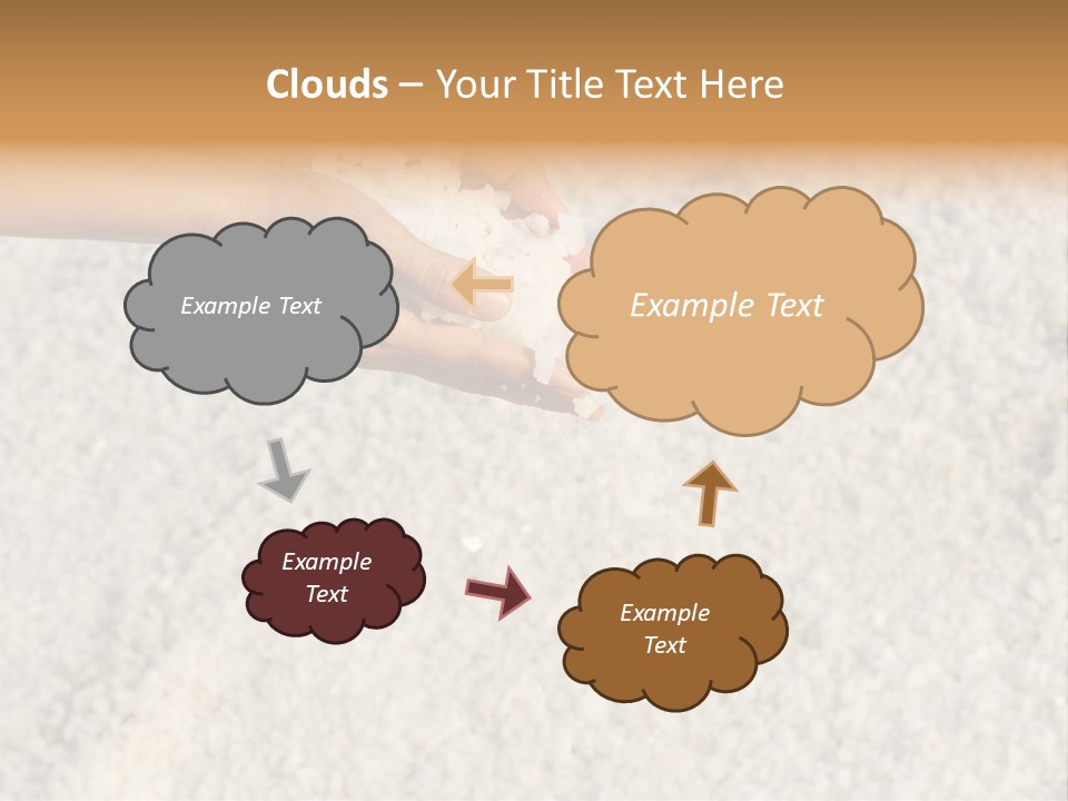 Gourmet Closeup Grained PowerPoint Template