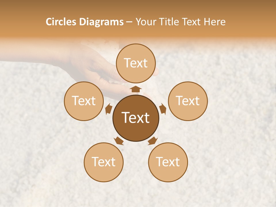 Gourmet Closeup Grained PowerPoint Template