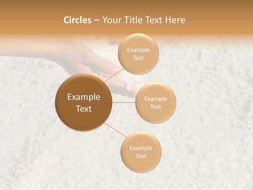 Gourmet Closeup Grained PowerPoint Template