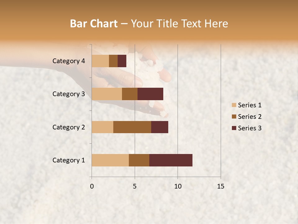 Gourmet Closeup Grained PowerPoint Template