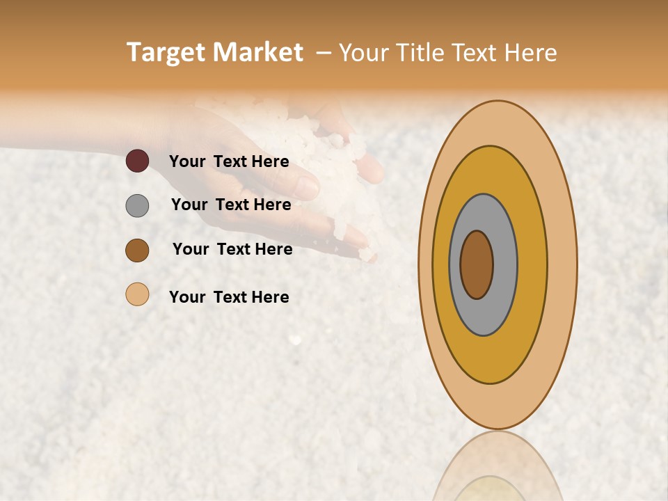 Gourmet Closeup Grained PowerPoint Template