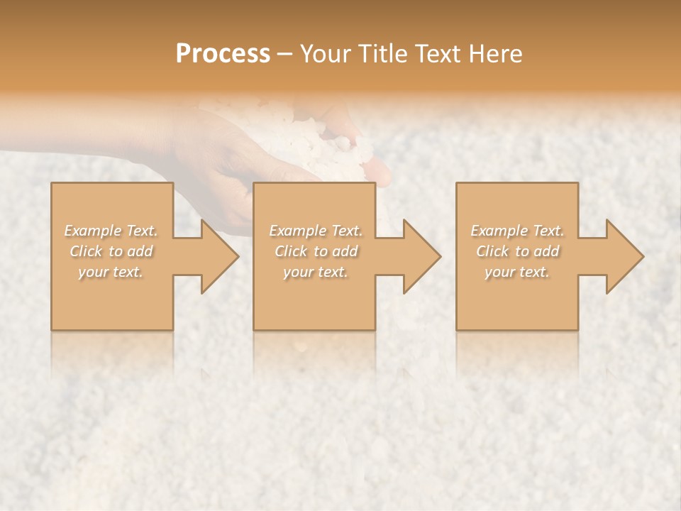Gourmet Closeup Grained PowerPoint Template