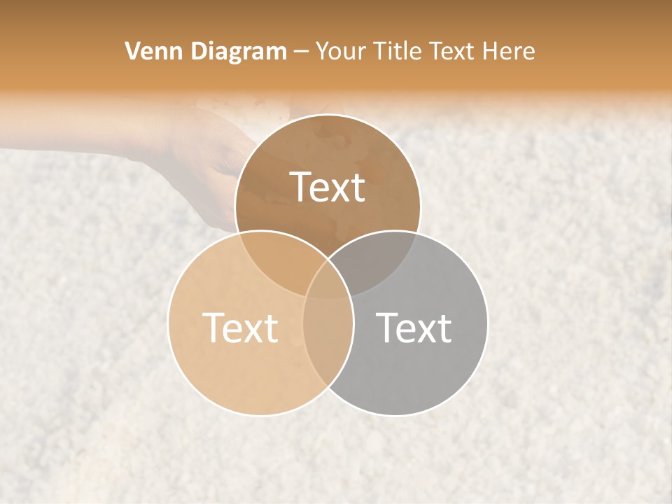 Gourmet Closeup Grained PowerPoint Template