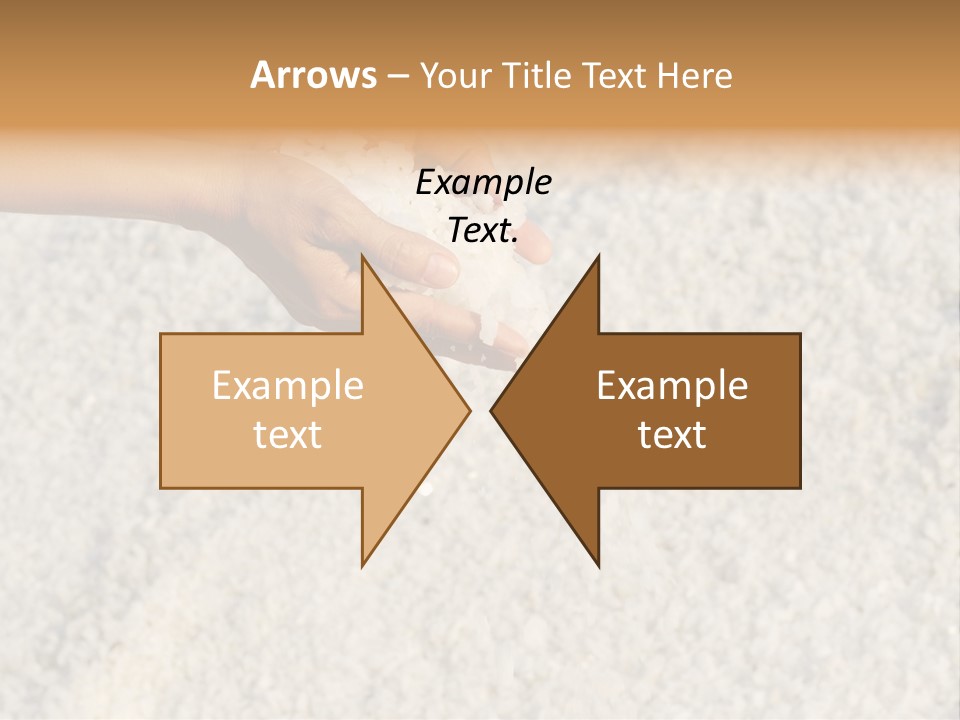 Gourmet Closeup Grained PowerPoint Template