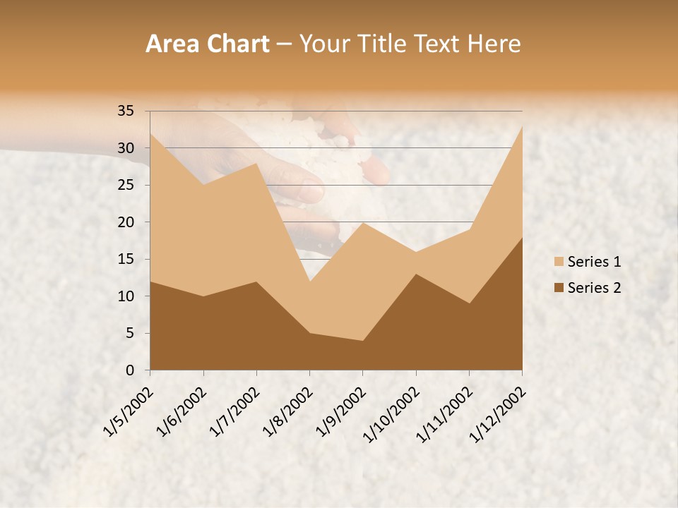 Gourmet Closeup Grained PowerPoint Template