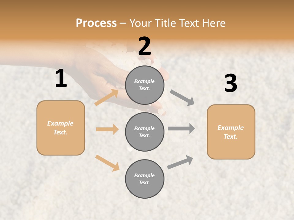 Gourmet Closeup Grained PowerPoint Template