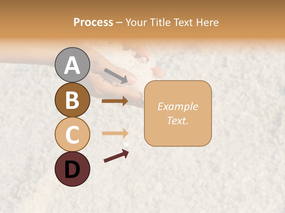 Gourmet Closeup Grained PowerPoint Template