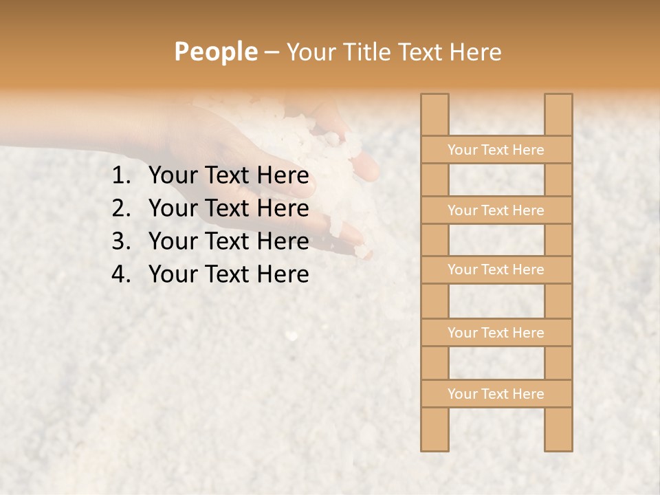 Gourmet Closeup Grained PowerPoint Template