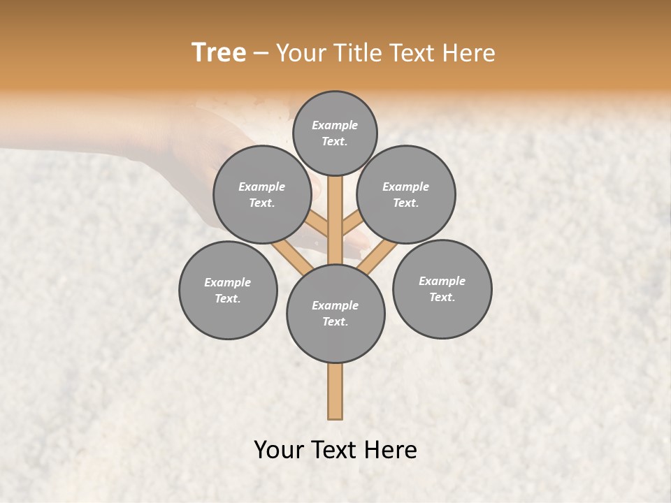 Gourmet Closeup Grained PowerPoint Template