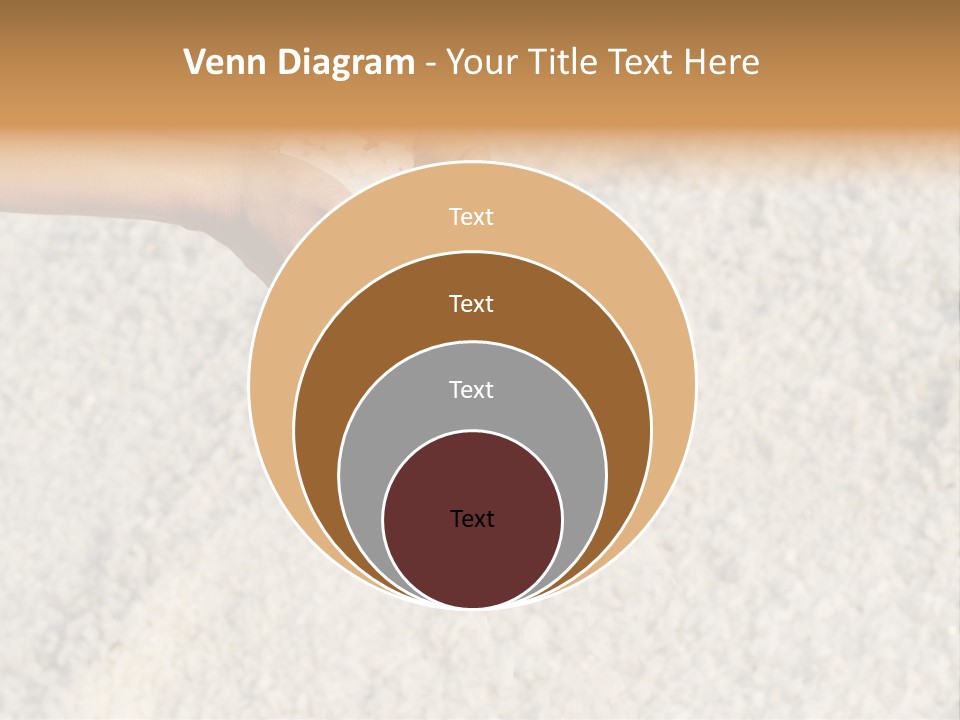 Gourmet Closeup Grained PowerPoint Template