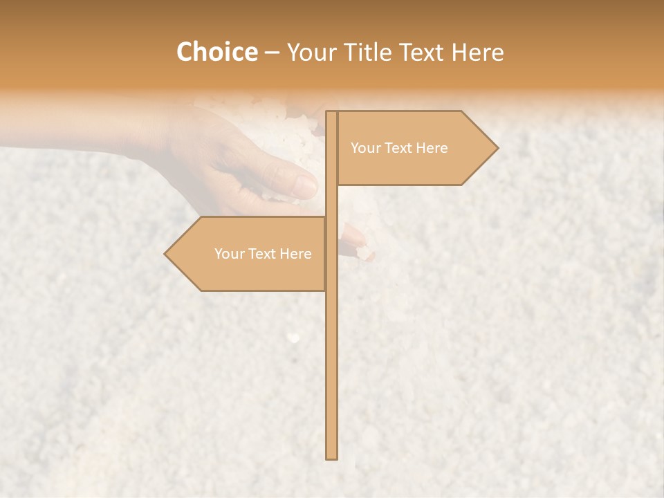 Gourmet Closeup Grained PowerPoint Template