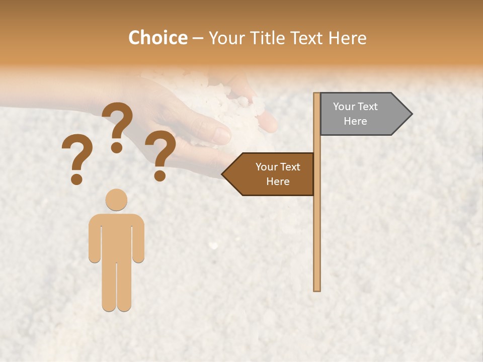 Gourmet Closeup Grained PowerPoint Template