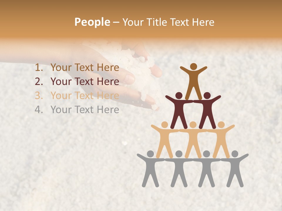 Gourmet Closeup Grained PowerPoint Template