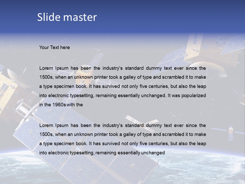 Dish Atmosphere Meteorology PowerPoint Template