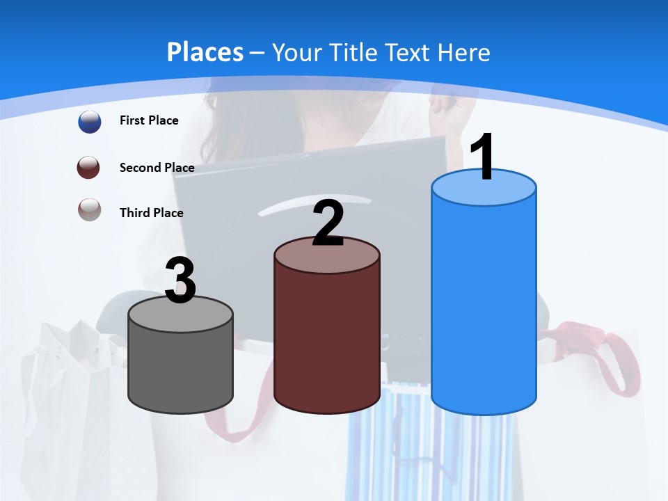 Banking Female Brunette PowerPoint Template