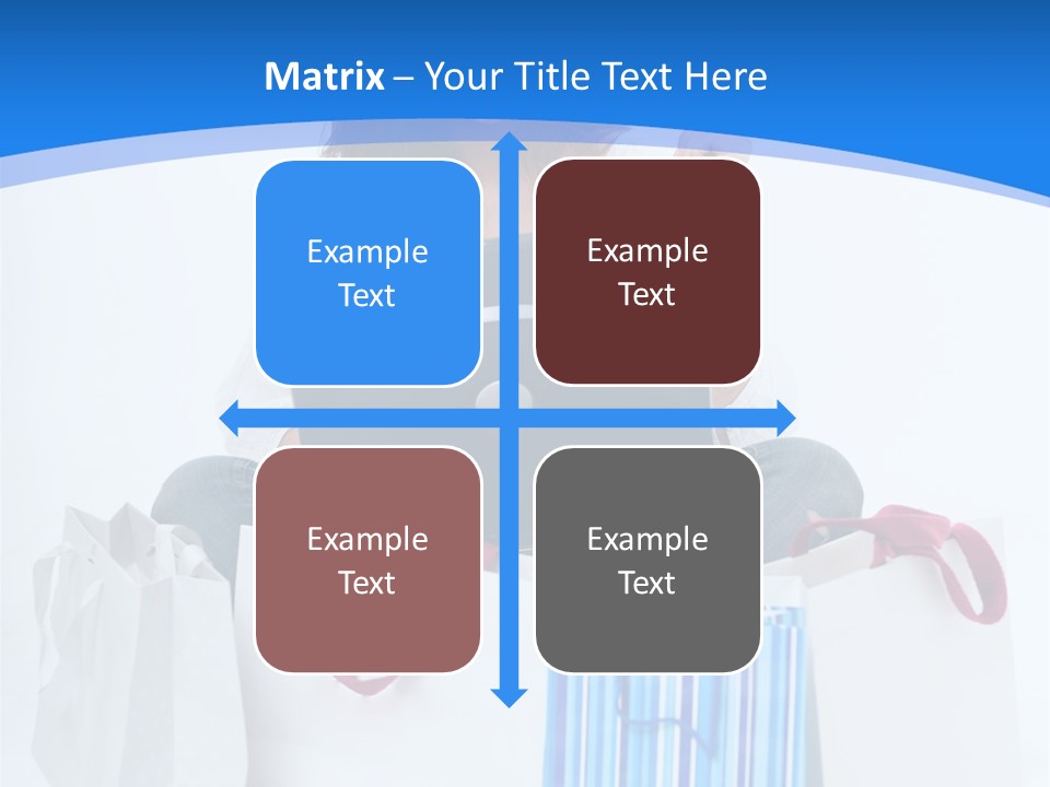 Banking Female Brunette PowerPoint Template
