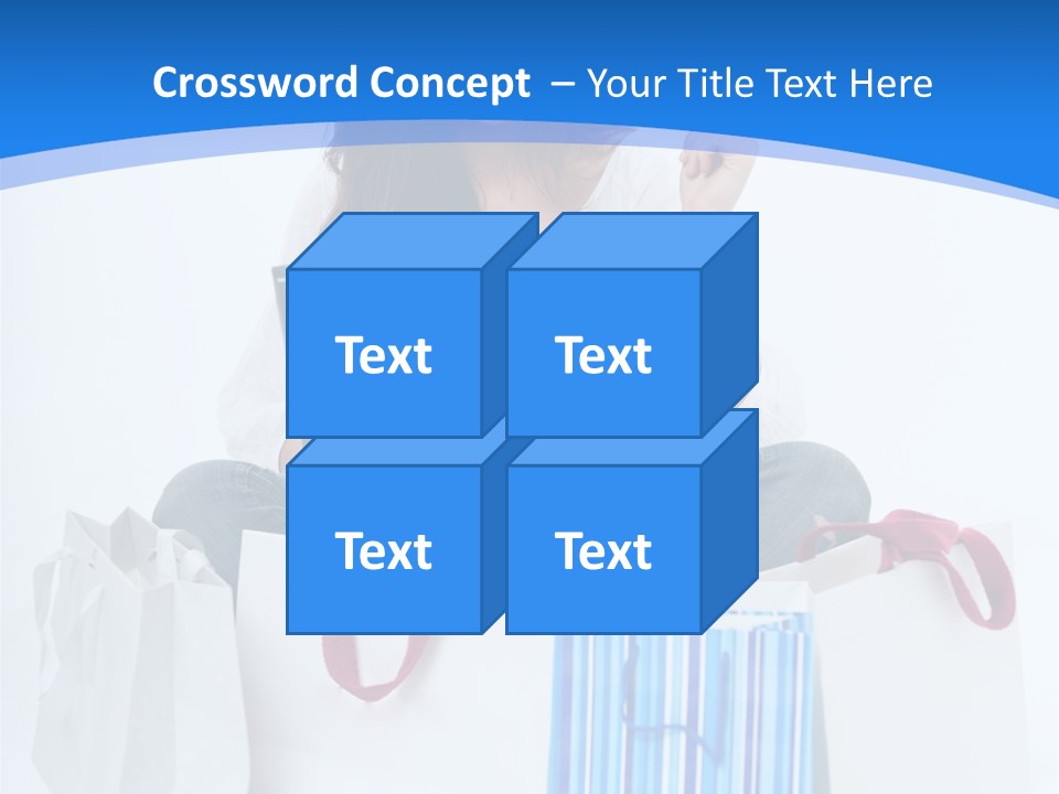 Banking Female Brunette PowerPoint Template