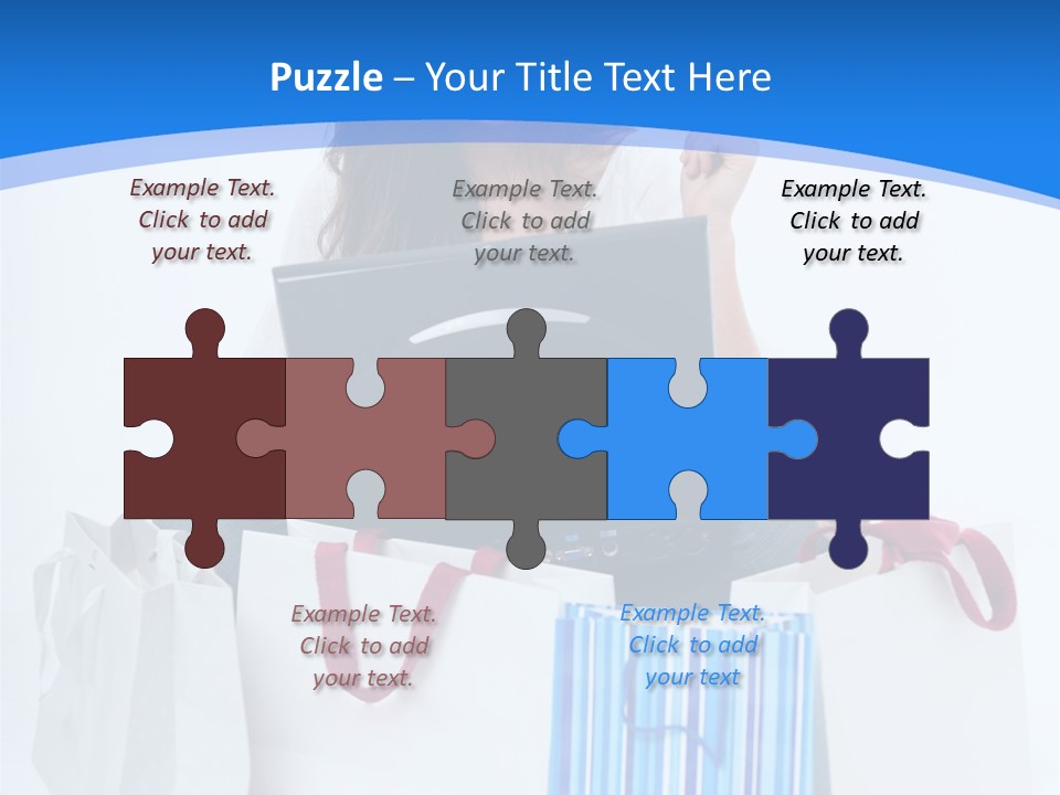 Banking Female Brunette PowerPoint Template