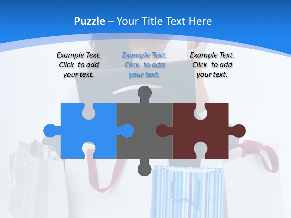 Banking Female Brunette PowerPoint Template