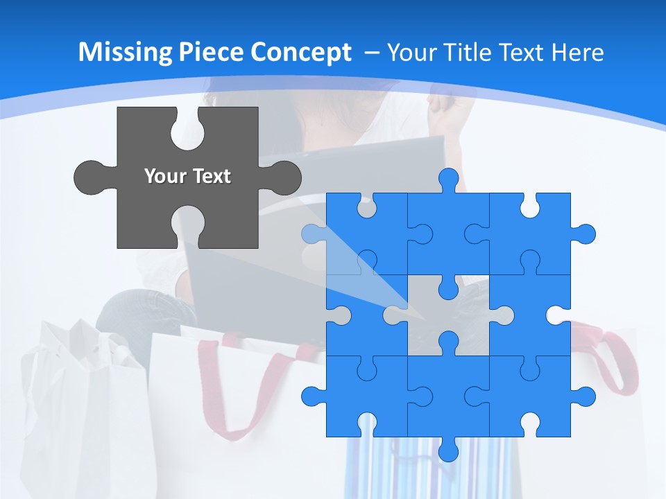 Banking Female Brunette PowerPoint Template