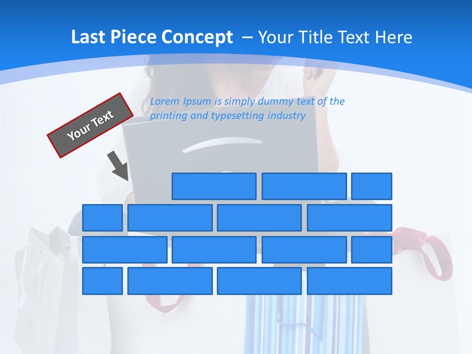 Banking Female Brunette PowerPoint Template