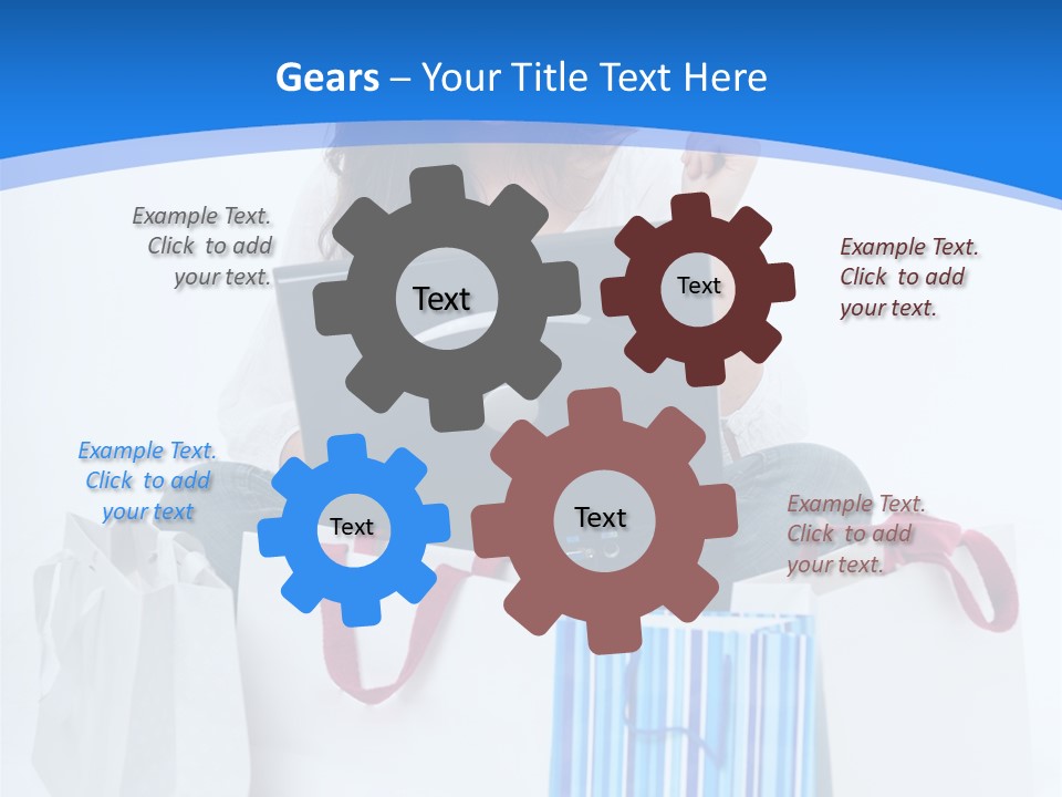 Banking Female Brunette PowerPoint Template