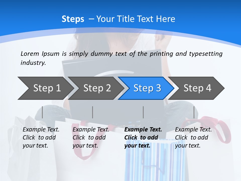 Banking Female Brunette PowerPoint Template